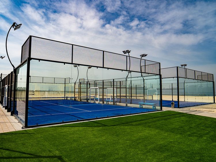 Green Padel Club Cyprus Courts